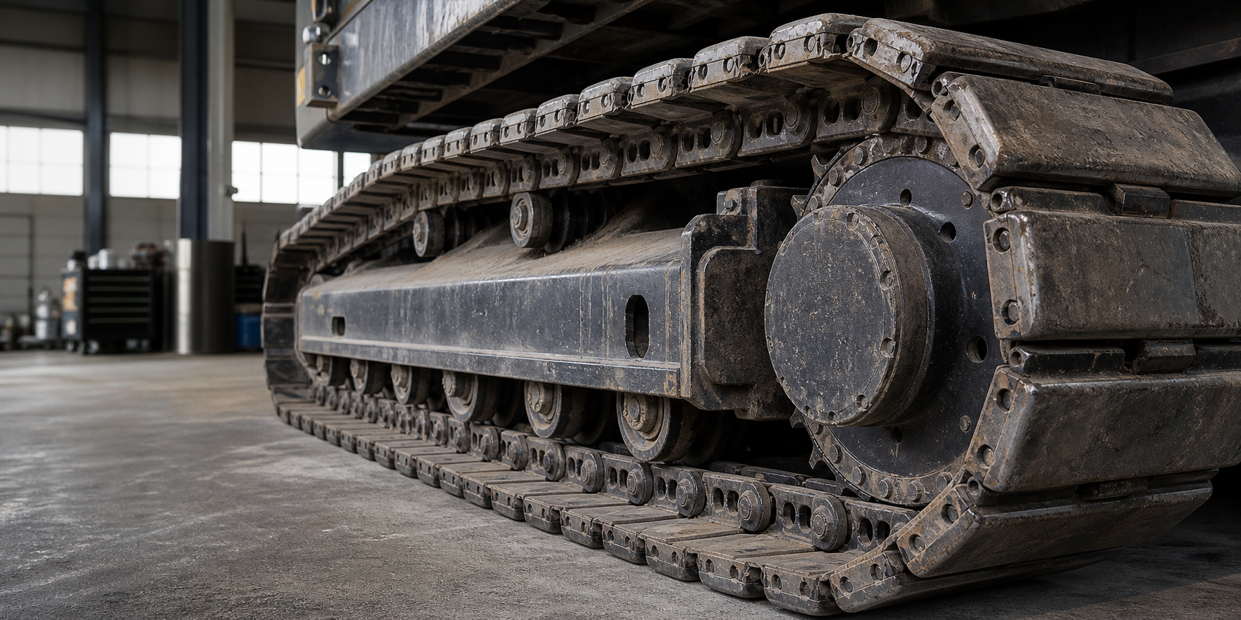 Undercarriage parts arranged for product identification
